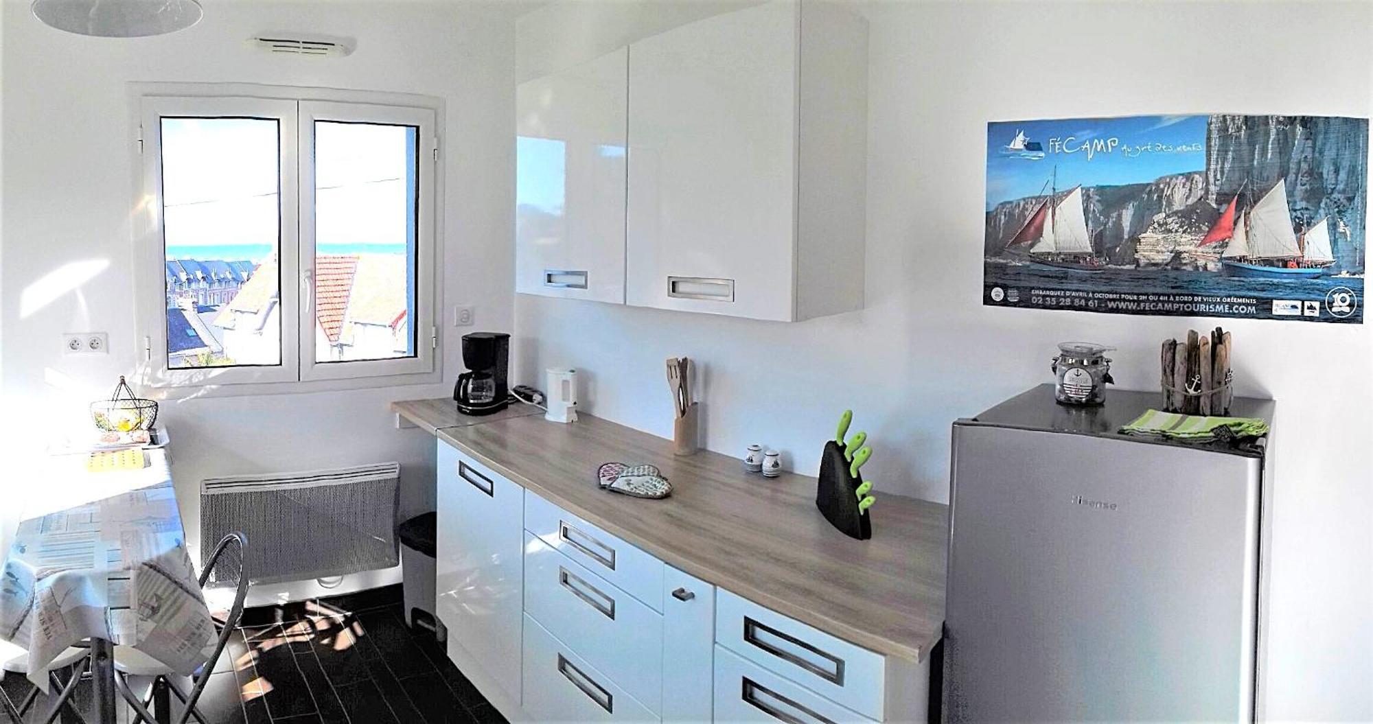 Mer En Vue - 2 Chambres- 4 Personnes Fécamp Eksteriør bilde